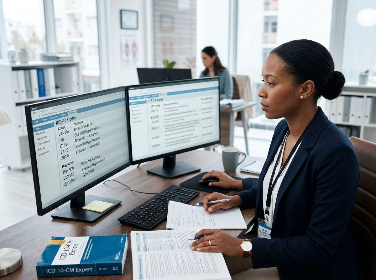 Certified Medical Coding Specialist Auditing Clinical Records